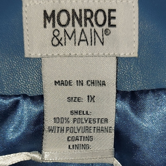 Faux Leather Jacket - Picture 4 of 10